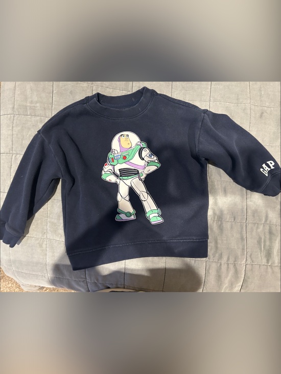 GAP Other - GAP Navy Sweatshirt with Buzz Lightyear Print